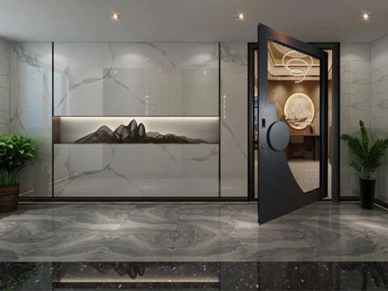 Black Pivot Doors: The Minimalist Beauty in Modern Architecture