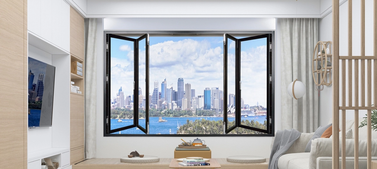 Bi-folding Window