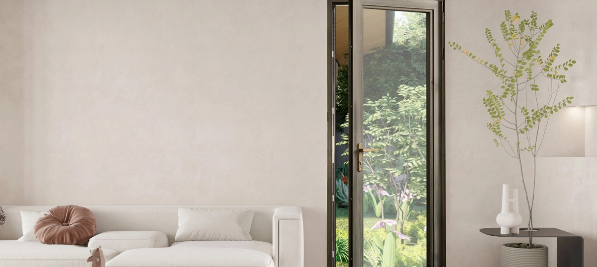 Aluminum-clad Wood Door