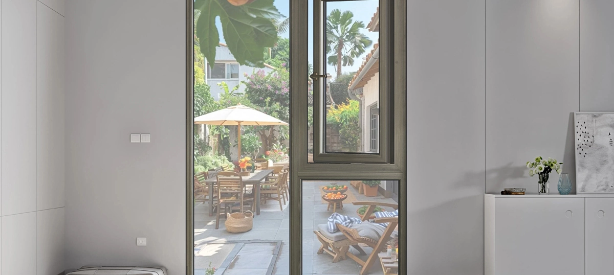Aluminum-clad Wood Window