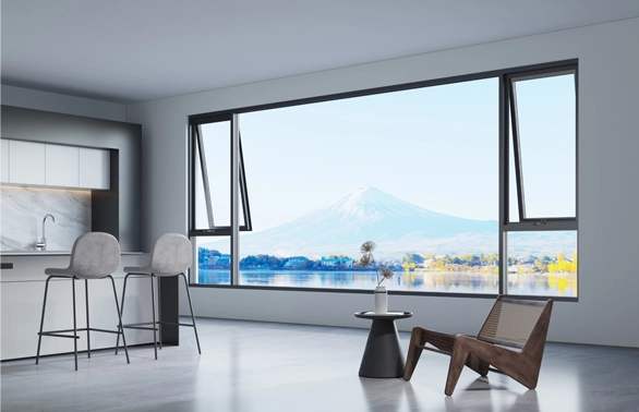 100 Series Alu.Non-thermal Break Awning Window
