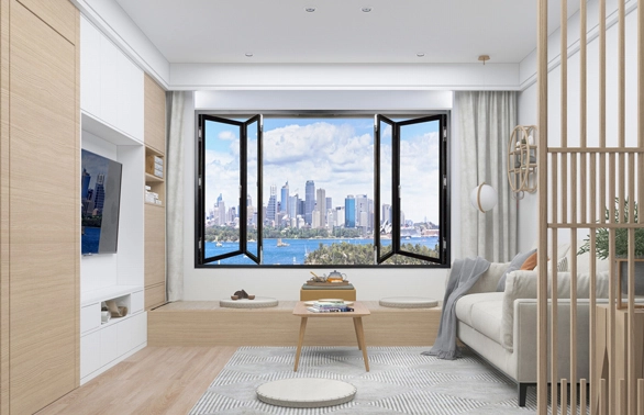 50 Series Alu.Non-thermal Break Bi-folding Window