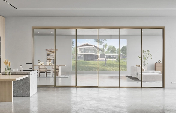 Interior Narrow Frame Sliding Door