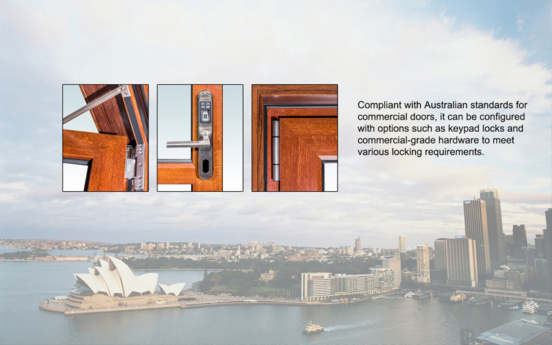 Advantages of 70 Series Alu.Thermal Break Hinged Door