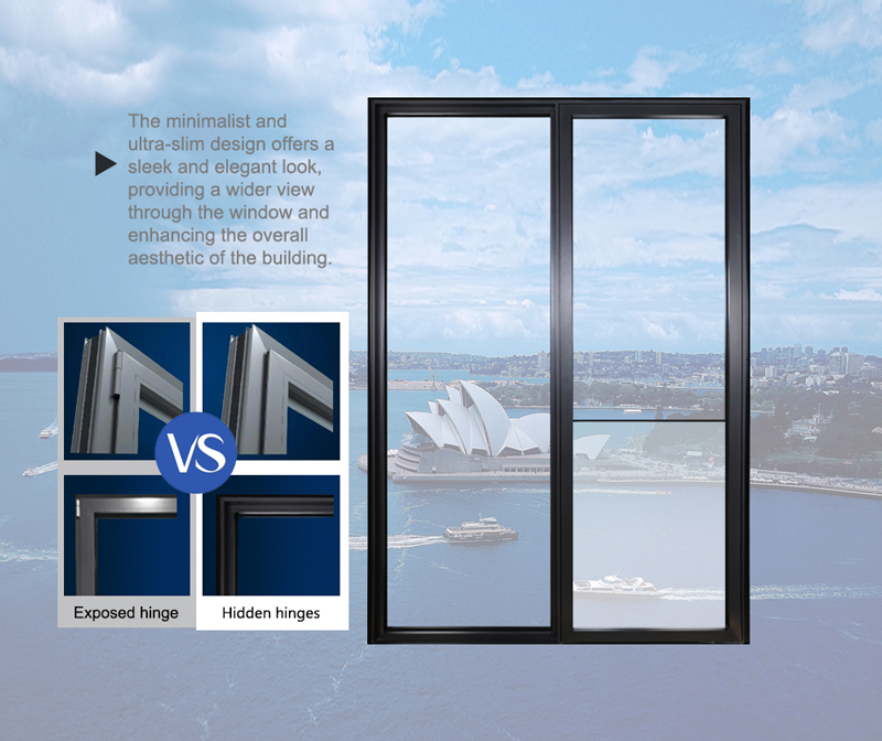 Advantages of AE118 Series Thermal Break Casement Window Series