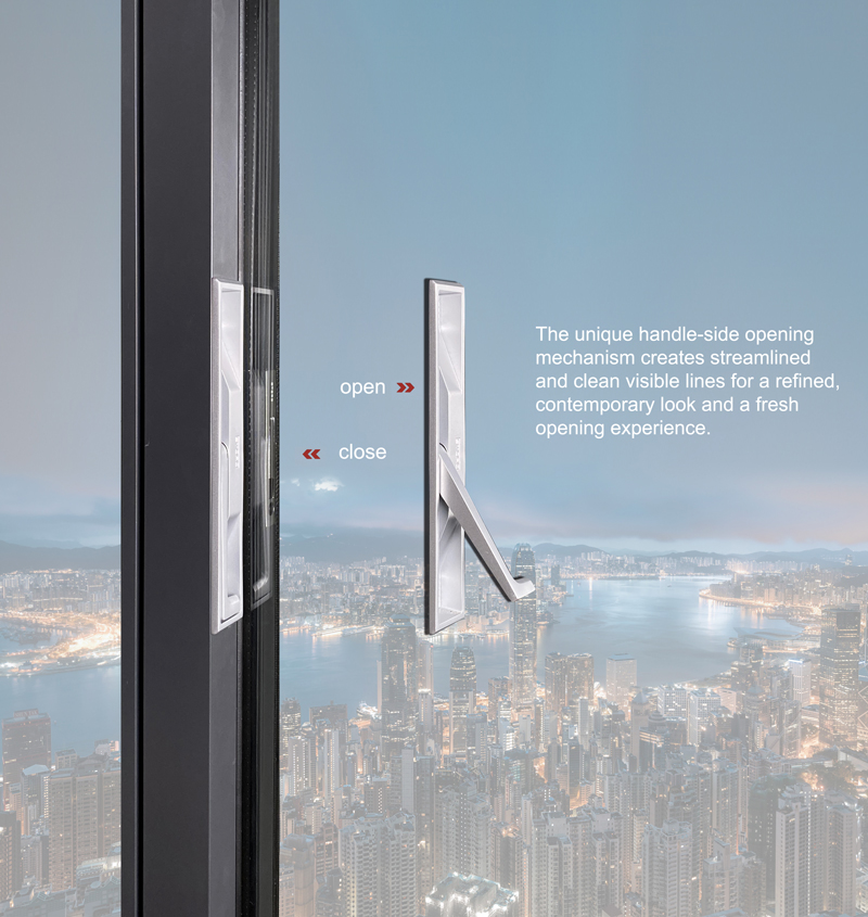 Advantages of AE118 Series Thermal Break Casement Window Series