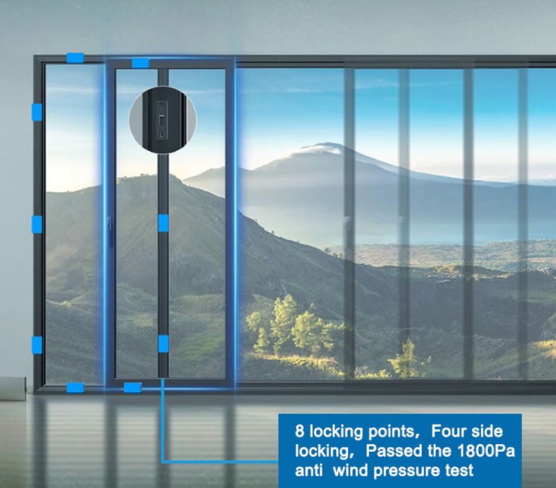 Advantages of 132 Series Thermal Break Lateral Compression Sliding Door