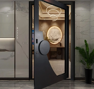 95 Series Off Axis Pivot Door