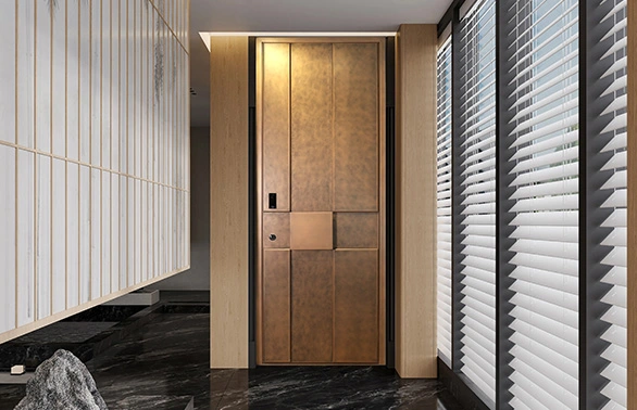Extremely Narrow Frame Sash Flush Entry Door