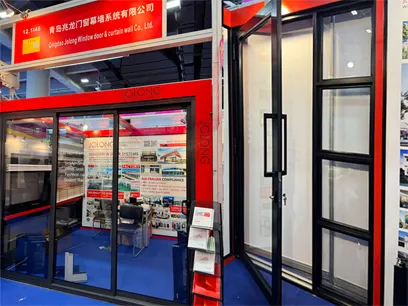 Jolong presents Australian-standard high-end windows and new matching blinds at the 139th Canton Fair
