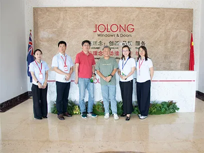 Deepening Industry Exchange: Centurion Group Delegation Visits Jolong Windows & Doors